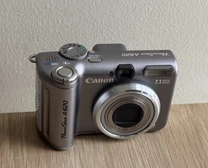 Canon PowerShot A620 Digital Camera - Picture 1 of 8