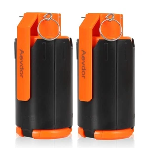 Aevdor CS-Grenade Set, 2Pcs Plastic Toy-Grenade for CS Battle Game - Imagen 1 de 7