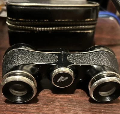 Vintage Germany Hertel & Reuss Kassel Opera Glasses Binoculars - Image 1 of 4