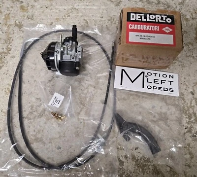 Подлинные струи впускного кабеля карбюратора Dellorto 15 мм SHA подходят для Suzuki FA50 - Изображение 1 из 4