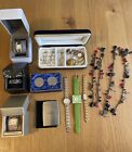 Inherited Job Lot, Jewellery, Watches etc. Includes All Boxes 