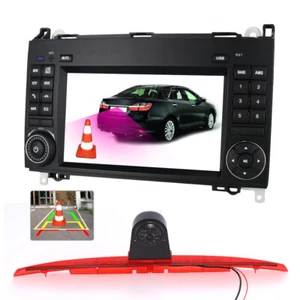 Navigation 7"Autoradio GPS+Rückfahrkamera Für Mercedes Benz Vito W639 Heckklappe - Picture 1 of 14