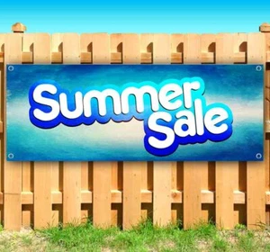 SUMMER OFFER Advertising Vinyl Banner Flag Sign Many Sizes - Picture 1 of 3