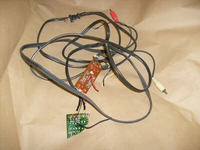 BSR LINEAR TRACKING TURNTABLE XL-1200 - ORIGINAL  AC + AUDIO + GROUND CORD CORDS - Image 1 of 4