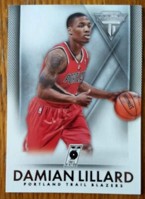 DAMIAN LILLARD, 2013-14 PANINI TITANIUM #7, BLAZERS - Image 1 of 2