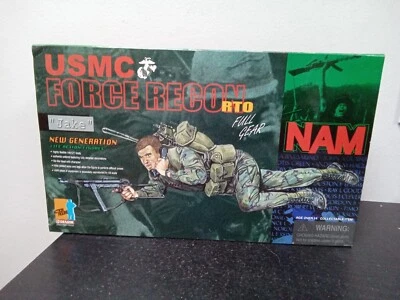 Figura de acción Dragon 70032 USMC Force Recon RTO 'Jake' Nam Series escala 1/6 Foto 1 de 4