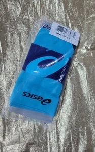 New Asics Compression Rally Leg Sleeves Teal. Size L, 16.5" Calf - Picture 1 of 3