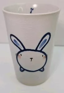 Vtg. Children’s bunny cup china porcelain tracks and tail Kawaii Juice Milk tea - Picture 1 of 11