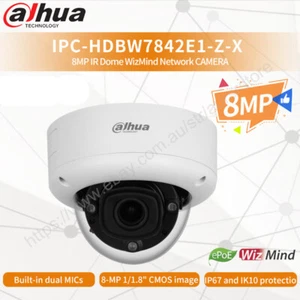 Dahua 8MP IR Built-in Speaker Dome WizMind Network Camera IPC-HDBW7842E1-Z-X - Picture 1 of 4