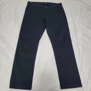 Pantalones elásticos de algodón azul marino para escritor Theory Haydin talla 31 - Imagen 1 de 4