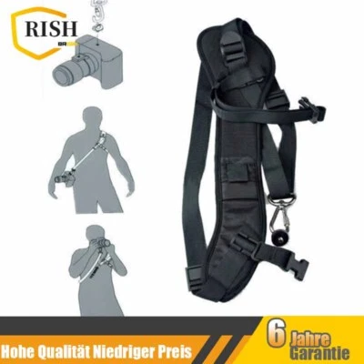 Professioneller Kamera-Schultergurt Tragegurt Für Nikon Canon SLR DSLR DE - Bild 1 von 4