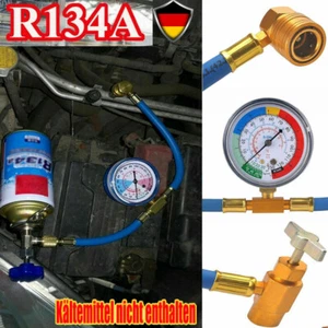 R134A kältemittel nachfüllset klimaanlage kältemittel für Auto 1/2 Gewinde - Bild 1 von 23