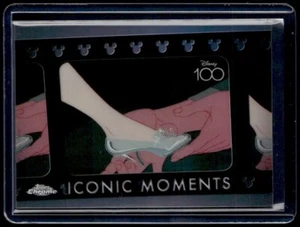 2023 Topps Chrome Disney 100 Iconic Moments #IM-22 Glass Slipper Cinderella - Picture 1 of 2