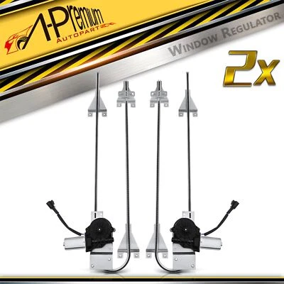 A-Premium Front Window Regulator with Motor for Peterbilt 357 87-96 379 03-05 - Image 1 of 4