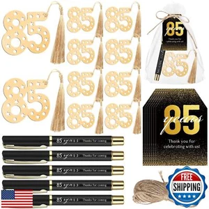 Spakon 25 Set 85th Birthday Party Favor for Guest Anniversary Party Favor Gol - Picture 1 of 5