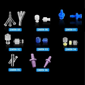 500 Stück Luer Lock 2 Buchsen für Luer Kathetersysteme, medizinische Verwendung steril - Bild 1 von 14