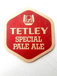 Vintage TETLEY - Special Pale Ale / Join 'em Cat No'69 Beer mat / Coaster - Picture 1 of 24