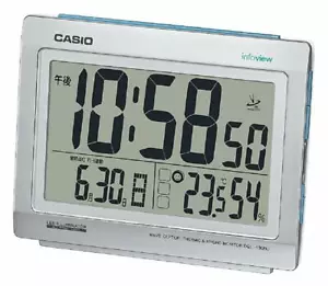 Casio Alarm Clock temperature hygrometer night view light DQL-130NJ-8JF Japan - Picture 1 of 4