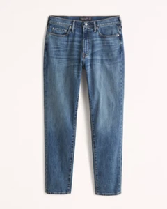 $80 Abercrombie Signature Denim Athletic Slim Jean | Medium Wash | 32 W 34 L - Picture 1 of 17