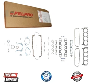 NEW FEL-PRO Full Engine Gasket Set Kit Head Gaskets Fit 86-90 Ford 302 5.0 5.0 - Picture 1 of 1