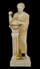 Democritus Aged Statue - The Father of Atomic Theory - Ancient Greek Philosopher