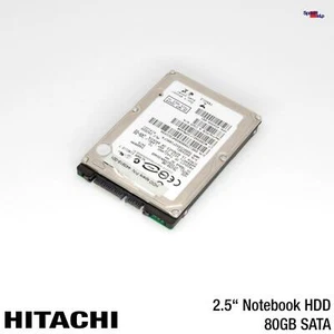 HDD SATA IBM Hitachi 80GB 5K250-80 HTS542580K9SA00 Notebook Laptop Hard Drive - Picture 1 of 3