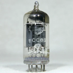 Rare Mullard 12AX7/ECC83 Long Plate Square Getter 1954 Made in UK Very Strong - Picture 1 of 15