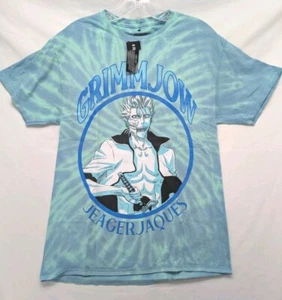 BLEACH Grimmjow Tie-Dye Boyfriend Fit Girls T-Shirt Medium - Picture 1 of 4
