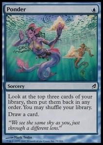 Ponder ~ Lorwyn [ausgezeichnet] [ Magic MTG] - Bild 1 von 1