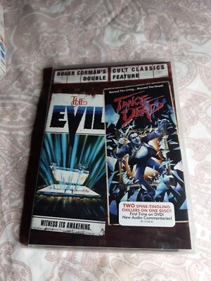 TWICE DEAD.1988. THE EVIL.1978.Roger Corman.Dvd.Brand New,Sealed.Reg 1 USA - Image 1 of 4
