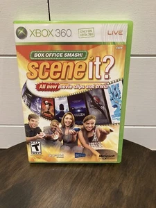 Scene It? Box Office Smash Game Only Xbox 360 Trivia Family Fun Microsoft Tested - Picture 1 of 3