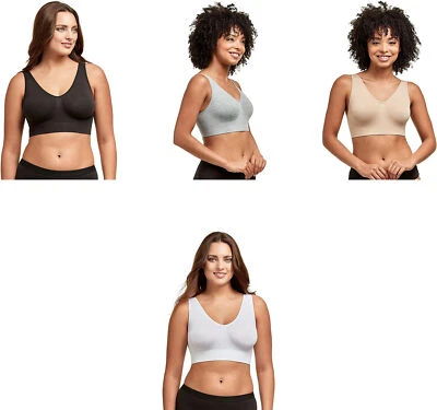 Hanes Women's ComfortFlex Fit Wireless Bralette - Image 1 of 2