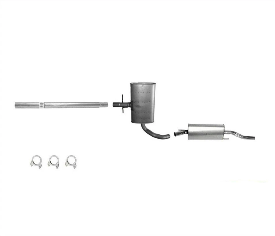 Muffler Exhaust System For Volkswagen Cabrio 2.0L 1995-2002 - Image 1 of 4