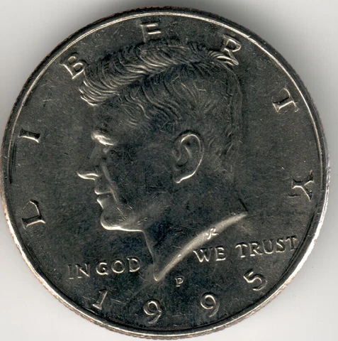 USA - 1995P - Kennedy ½ Dollar - #1930 Cover