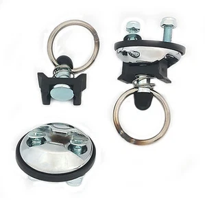 QUICK RELEASE TIEDOWN ANCHORS VAN TRAILER TIE DOWN SECURING ANCHOR POINTS (PAIR) - Picture 1 of 4