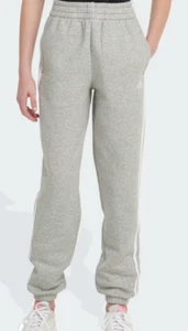 Adidas Jugend Tech Fleece Jogginghose - grau mit weißen Streifen - L - Bild 1 von 3