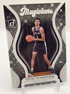 2023-24 Panini Donruss Victor Wembanyama Magicians Rookie Card RC #1 Spurs - Picture 1 of 2