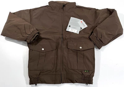 NWT GERBER OUTERWEAR THRILLER SX JACKET 71DX5 BROWN / HI-VIS YELLOW 4XL TALL - Image 1 of 4