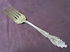 RAPHAEL Cold Meat Serving Fork ROCOCO Silverplate 1896 Gilded Tines No Monogram