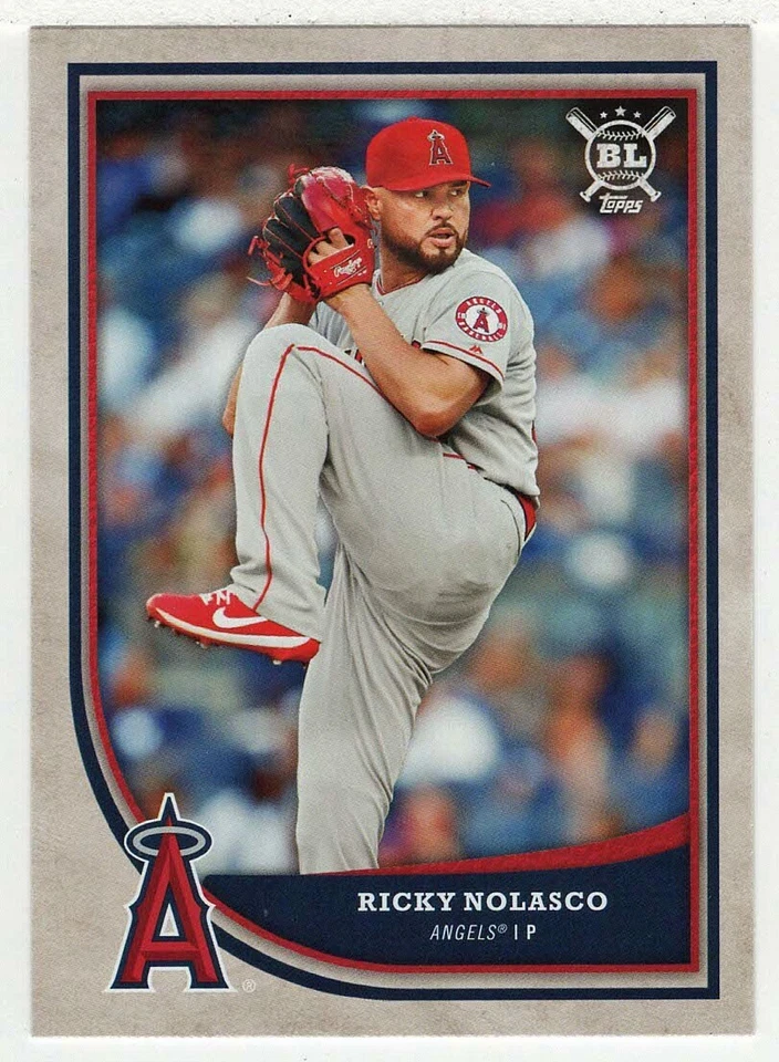 Ricky Nolasco - Los Angeles Angels - 2018 Topps Big League Baseball # 229 Mint - Image 1 of 1