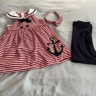 Adorable traje Good Lad niñas 4 de julio talla 6x Foto 1 de 2