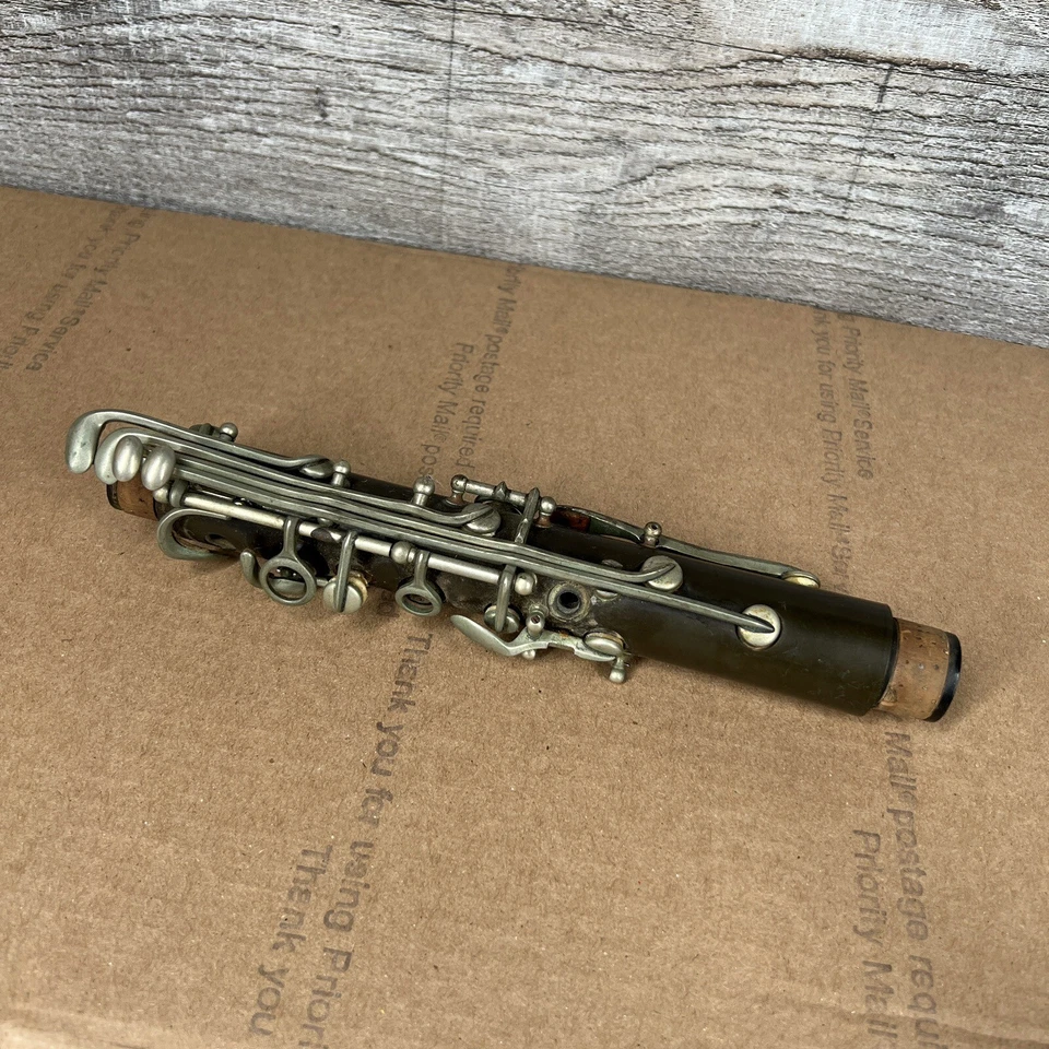 Vintage Black Clarinet Original Upper Joint Replacement Parts 97671 - Image 1 of 4