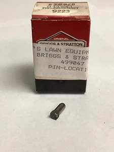 BRIGGS & STRATTON PART# 499047/230978, RICAMBIO ALBERO MOTORE LOCALIZZAZIONE PIN-OEM - Foto 1 di 4