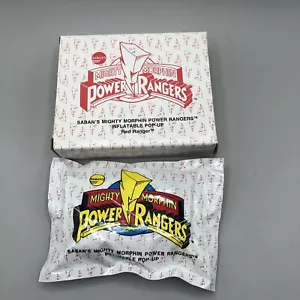 Power Rangers Mighty Morphin aufblasbarer Pop-Up Red Ranger im Paket Avon 1995 - Bild 1 von 3