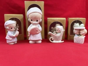 Sonderausgabe 1988 PRECIOUS MOMENTS Menge 4: 115320, 113339, 520233, 520241 - Bild 1 von 7