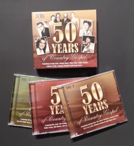 50 Years of Country Gospel - 3 CD's Total - Religious Church Music - Picture 1 of 12