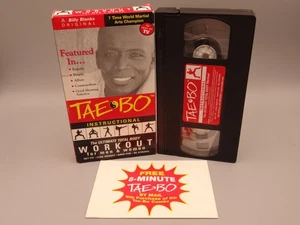 Tae Bo Total Body Workout VHS (1998) Billy Blanks Fitness Tape - Bild 1 von 5