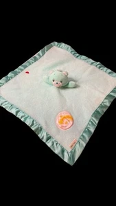 Manta de seguridad Lovey de colección Care Bears Baby Bedtime felpa verde sonido 2002 - Imagen 1 de 6