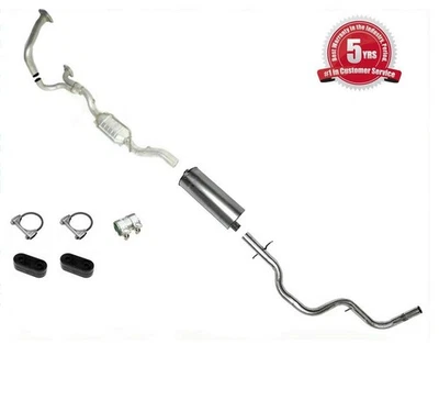 98-03 para Dodge Ram Van 1500 2500 3500 109 con sistema de escape silenciador con convertidor Foto 1 de 4