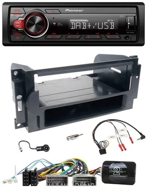 Pioneer MP3 1DIN DAB USB Lenkrad Autoradio für Dodge / Jeep - Bild 1 von 4